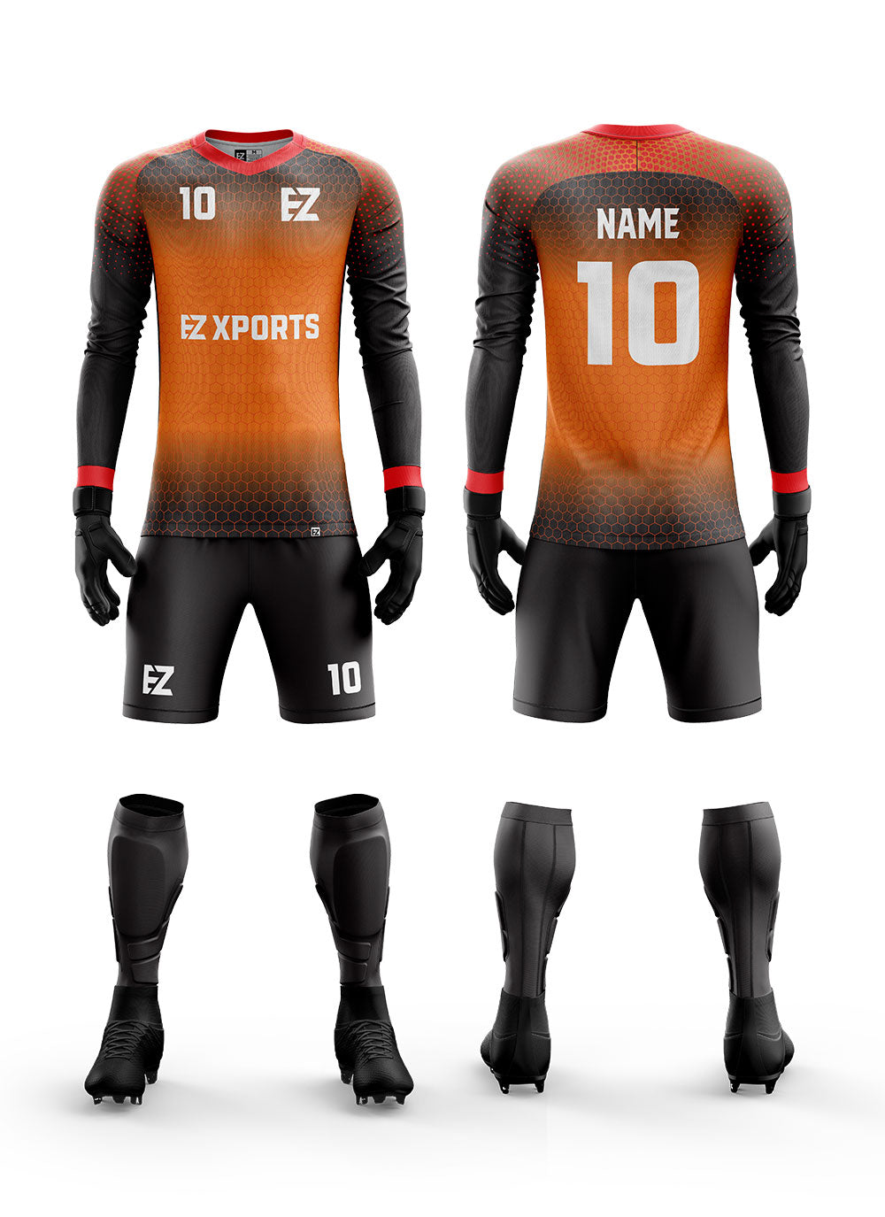 Customized Goalie Uniform - GK-12 Image -3