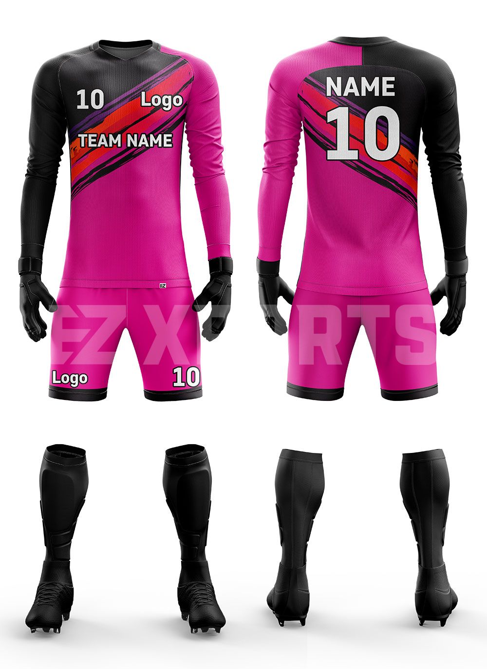 Goal Keeper Uniform Angel City FC 2024 Nike Unisex Blue Long