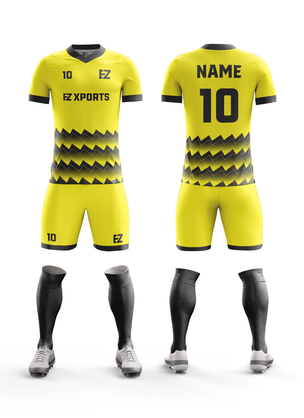 Personalized Soccer Uniform - A-18 Image -3