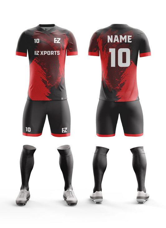 Fully Customized Sublimated Soccer Kit - A-4