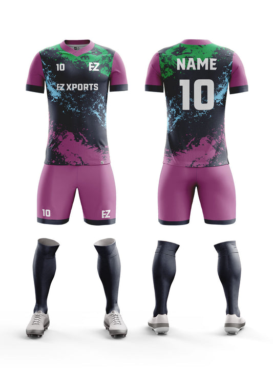 Fully Customized Sublimated Soccer Kit - A-6