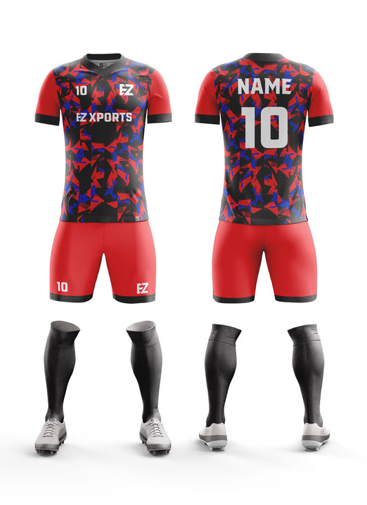 Fully Customized Sublimated Soccer Kit - A-7