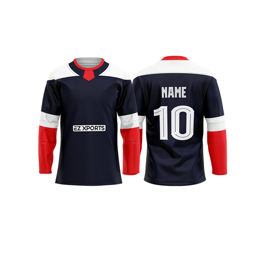 Personalized Ice Hockey Jersey IH-6 Image -1