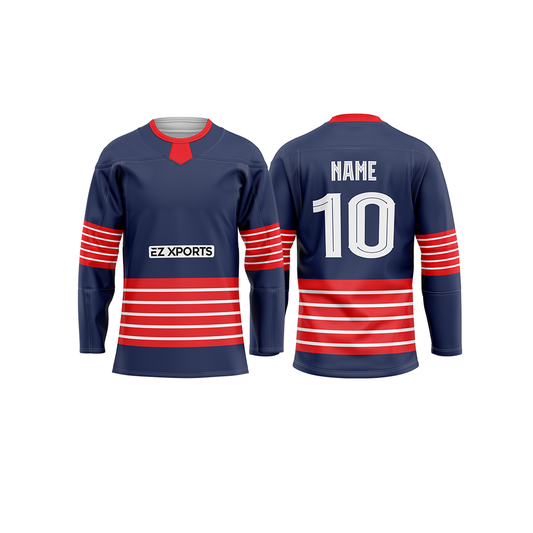 Custom Ice Hockey Jersey IH-8 Image -2