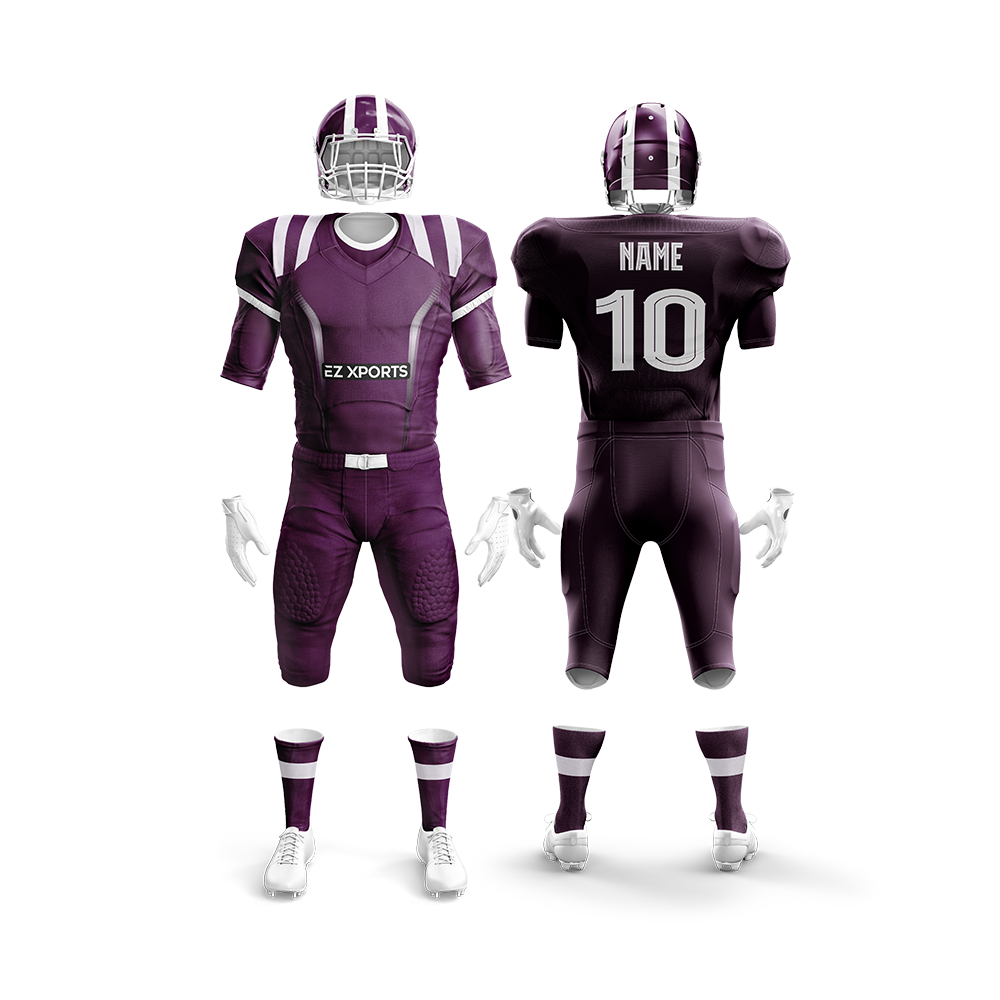 Custom American Football Uniform AF-9 Top Only / Style-3