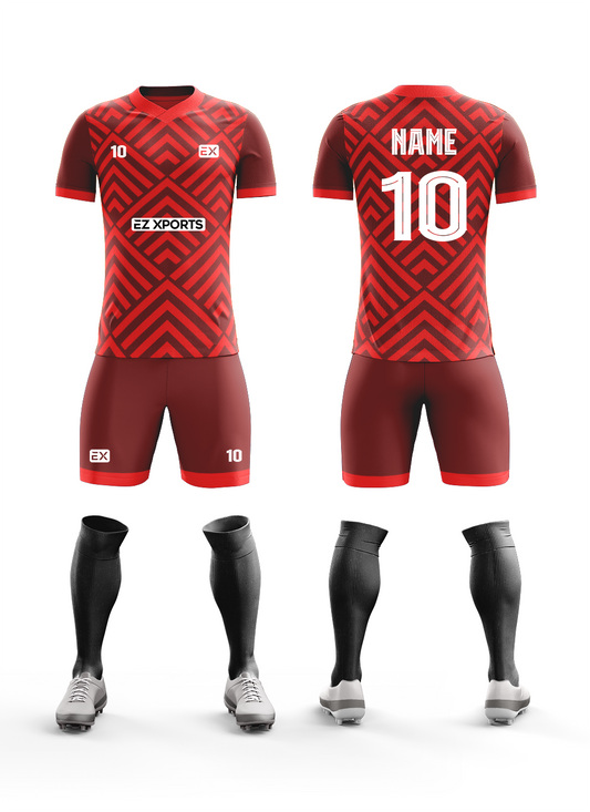 Personalized Sublimated Soccer Uniform - A-9
