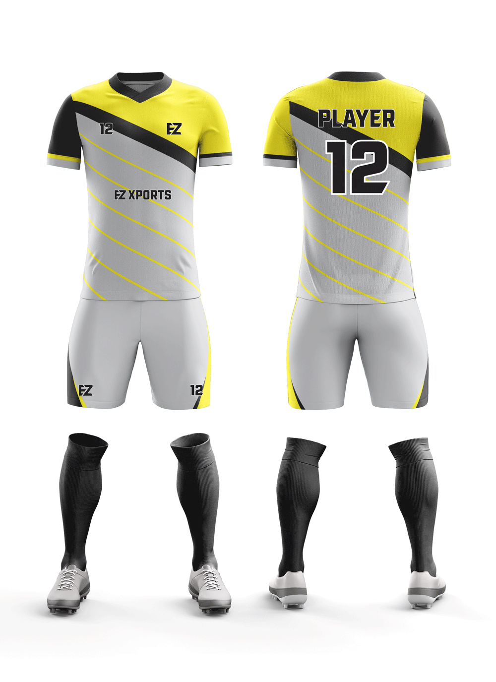 Custom Soccer Uniform - A-2 Image -3