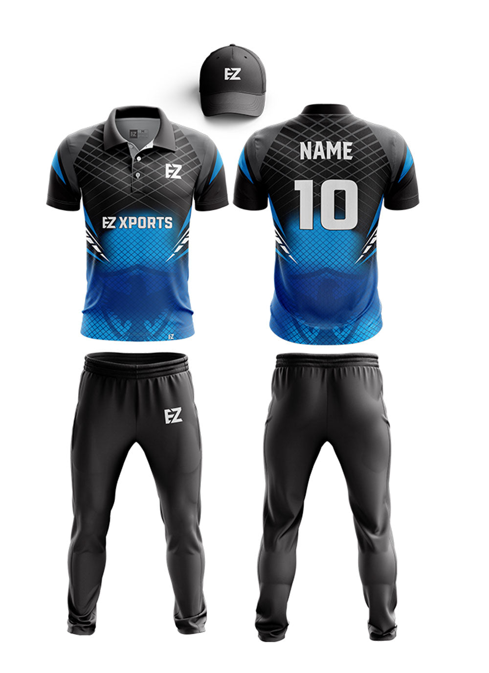 Custom Cricket Uniform - CR-7 Image -1