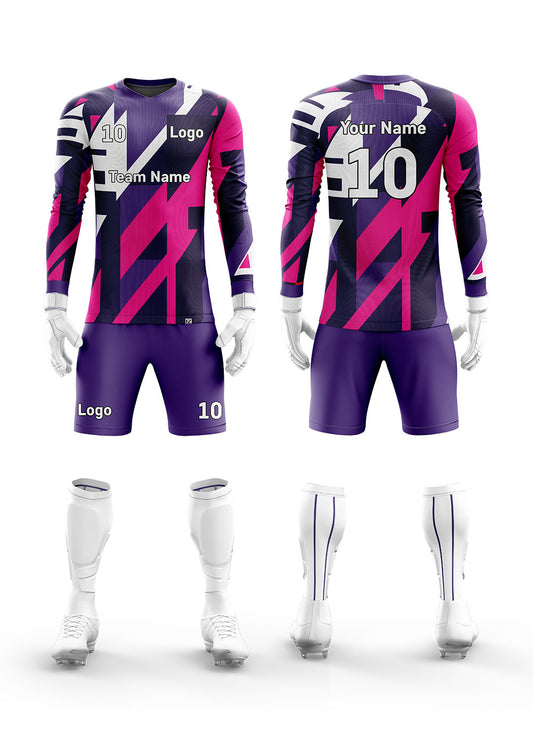 Custom Soccer Goalkeeper Uniform - GK-3 Image -2