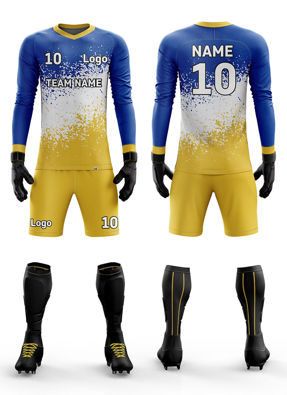 Custom Goalkeeper Kit GK-22 – Ultra Series | EZ Xports