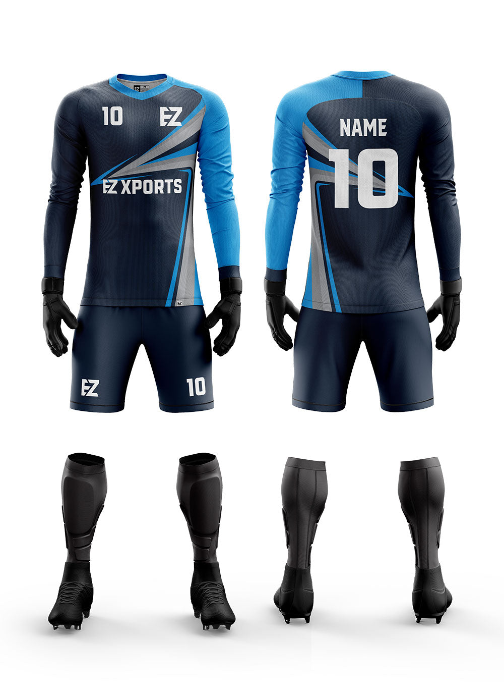 Football goalkeeper 2024 jersey design