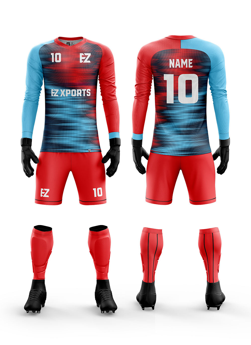 Personalized Goalkeeper Kit - GK-13 Image -1