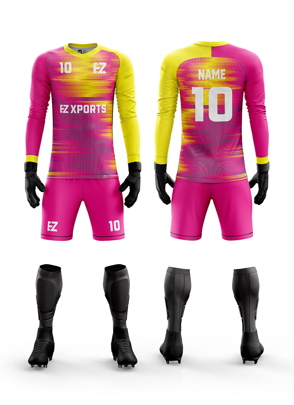 Personalized Goalkeeper Kit - GK-13 Image -2