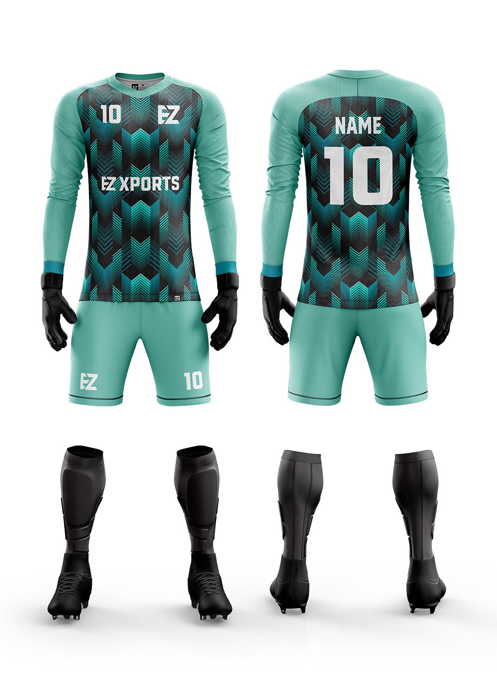 Custom Goalkeeper Uniform - GK-16 Image -1