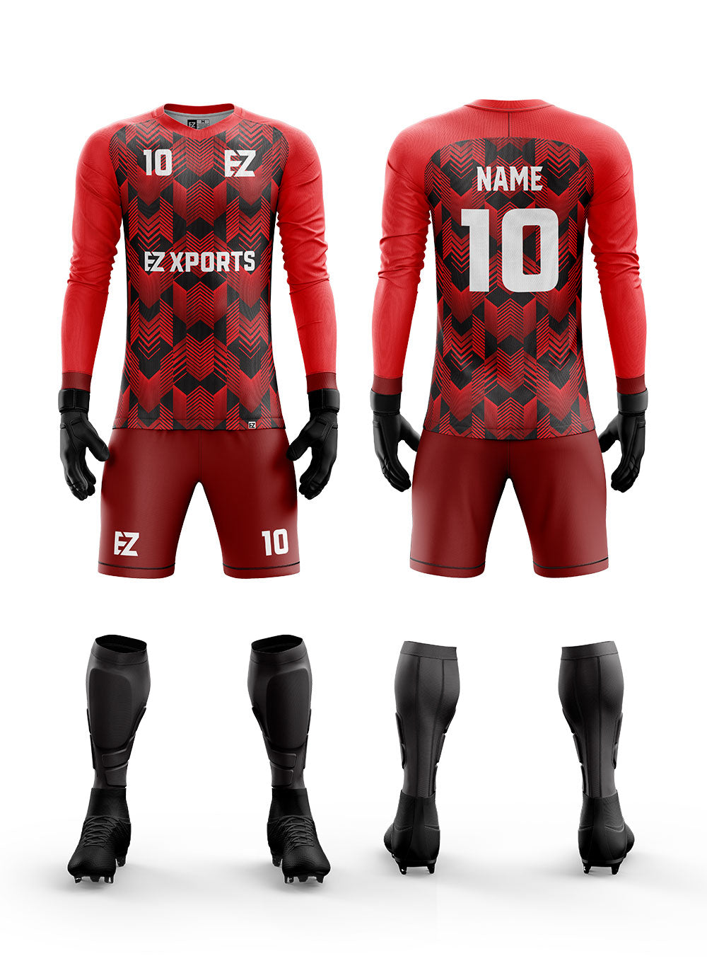 Custom Goalkeeper Uniform - GK-16 Image -2