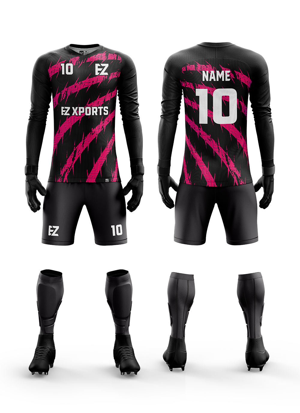 Personalized Soccer Goalkeeper Uniform - GK-18 Image -1