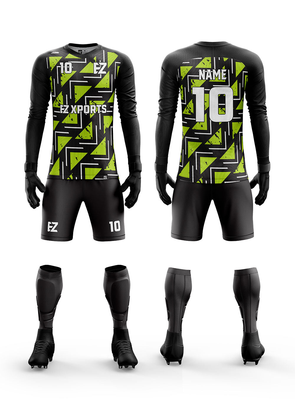 Personalized Goalkeeper Kit - GK-19 Image -1