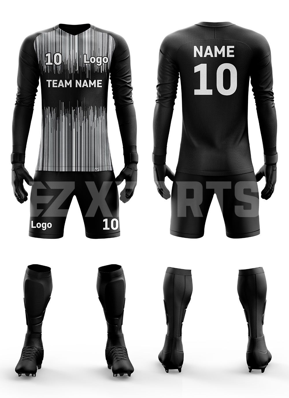 goalkeeper gear soccer Pro Custom Goalkeeper Uniform GK-2