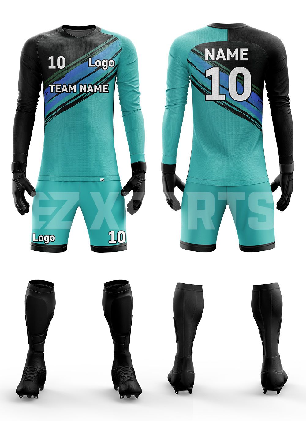 NextGen Custom Goalie Uniform GK-8 | EZ Xports