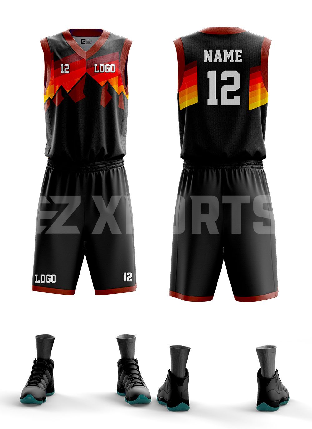 ウェア SWAGGER logo basketball uniform Sports Gear Swag