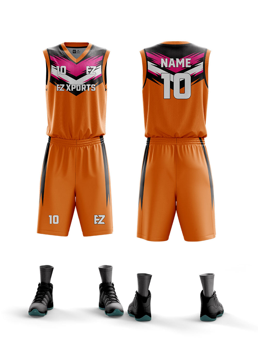 Customized Basketball Uniform BB-1 Image -3