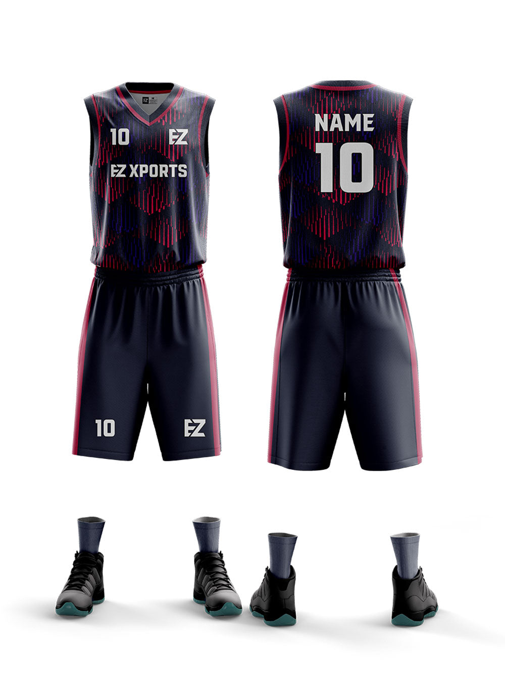 Custom Basketball Kit BB-6 Image -2