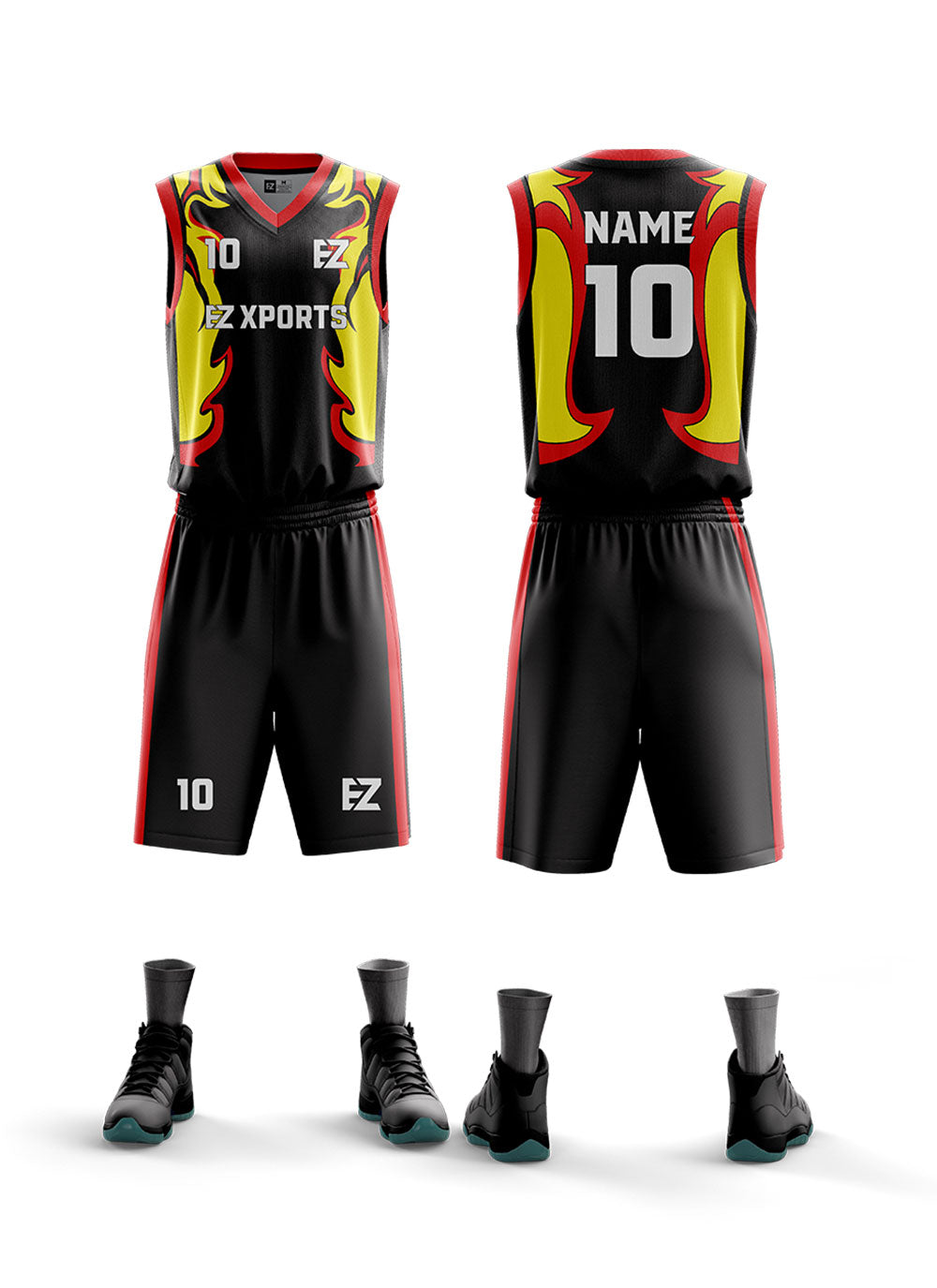 Customized Basketball Uniform BB-8 Image -1