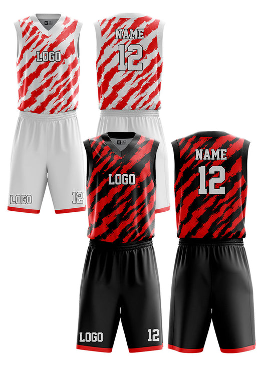 RBU-3 Customized Reversible Basketball Uniform