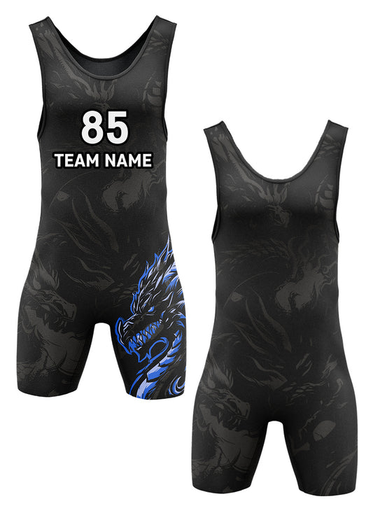 Custom Wrestling Singlet WRS-4 | Dragon | Fully Sublimated
