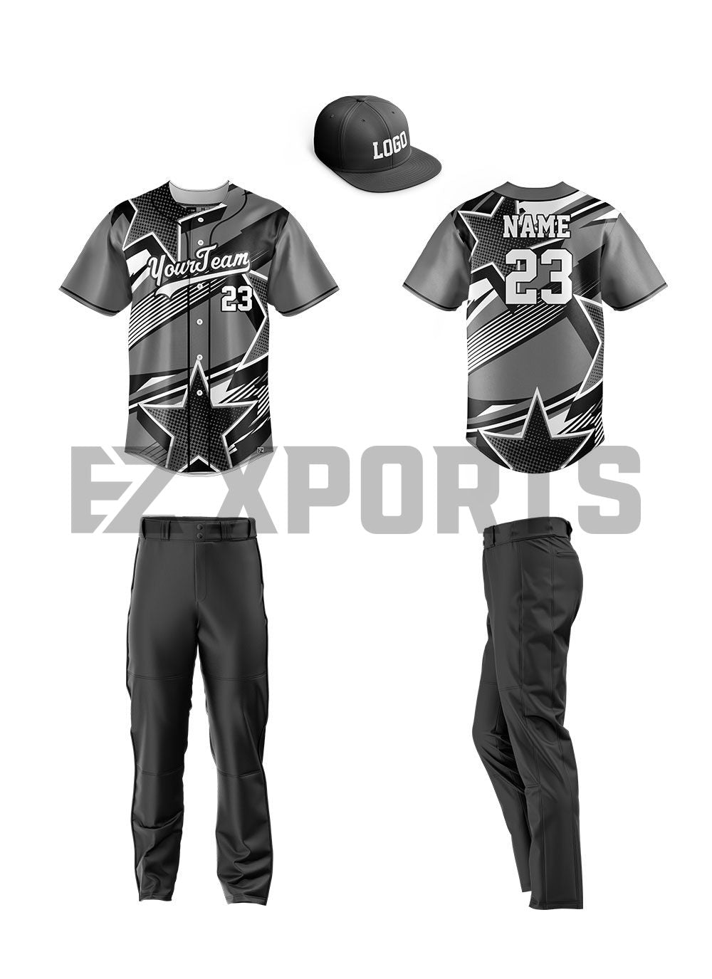 Aggressive Baseball ユニフォーム 8 ezxports-customized-baseball-