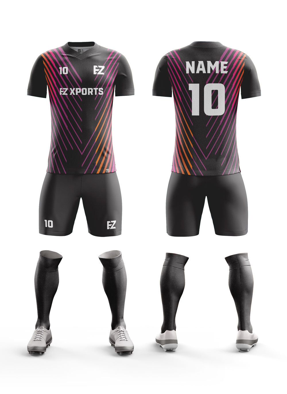 Custom Soccer Uniform - A-21 Image -2