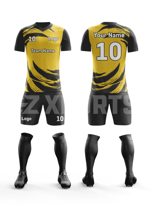 Fully Customized Sublimated Soccer Kit - A-4