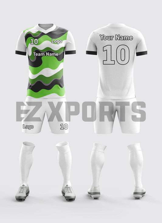 Fully Customized Sublimated Soccer Kit - A-4