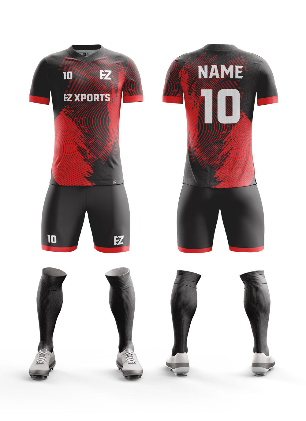 Fully Customized Sublimated Soccer Kit - A-4 Image #2