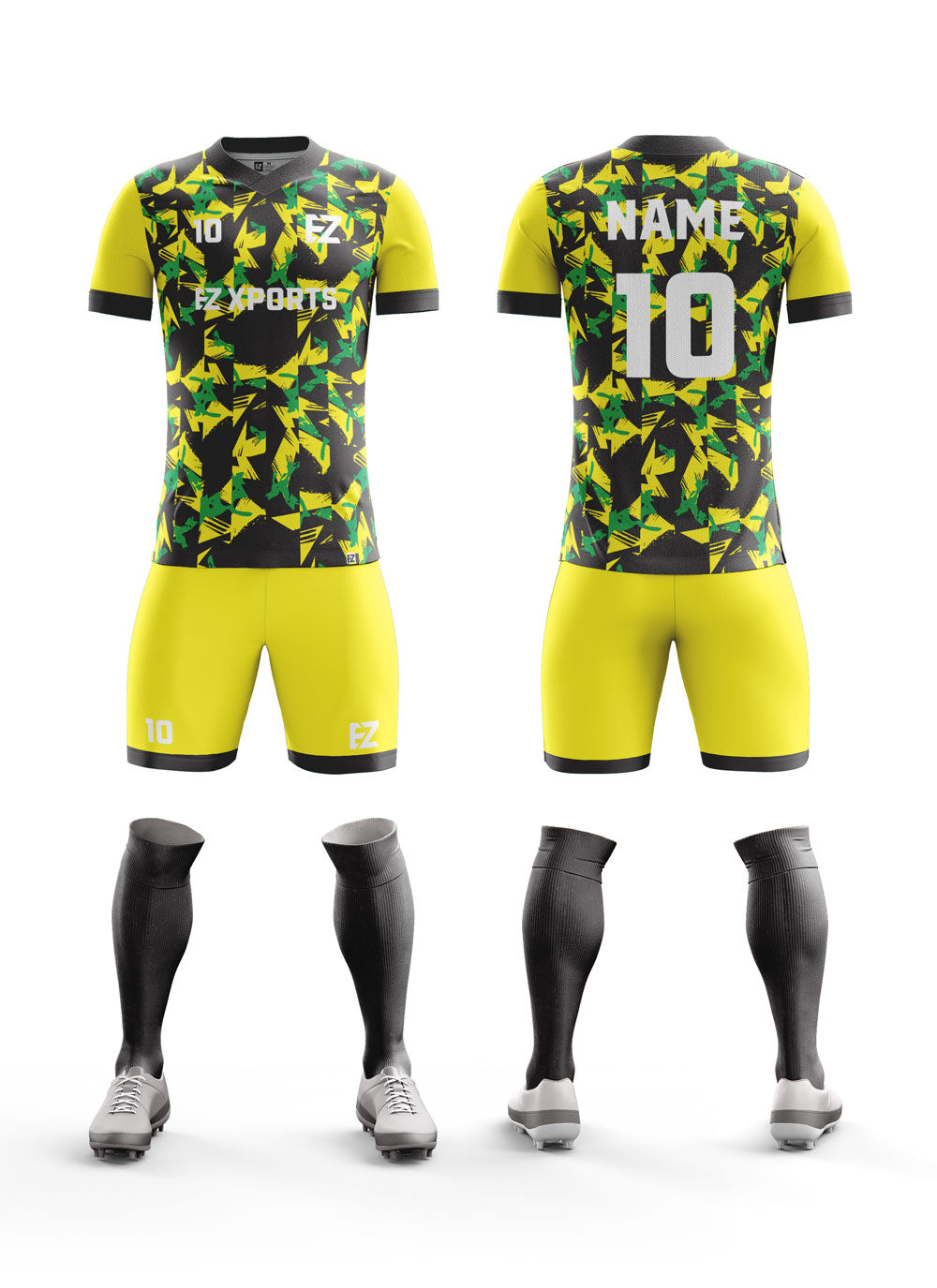 Fully Customized Sublimated Soccer Kit - A-7 Image -3