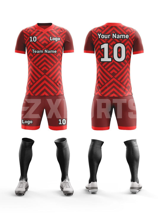 Personalized Sublimated Soccer Uniform - A-9