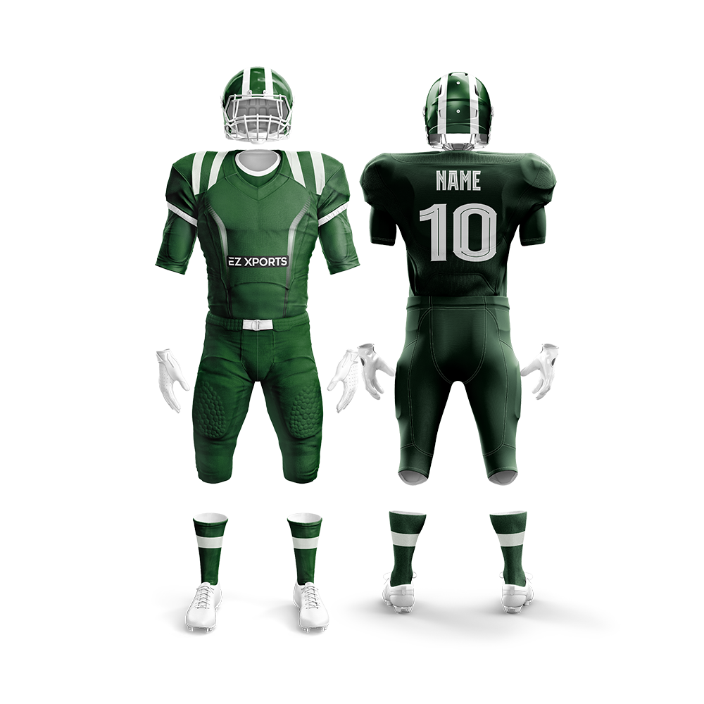 Custom American Football Uniform AF-9 Full Set(Top+Bottom+Socks) / Style-2 Custom American Football Uniform AF-9 Full Set(Top+Bottom+Socks) / Style-2