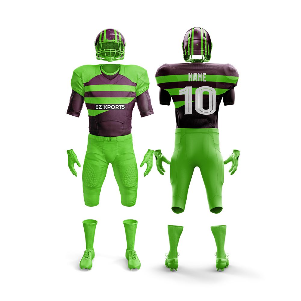 Sublimation Football Shirt Custom American Football Uniform Custom