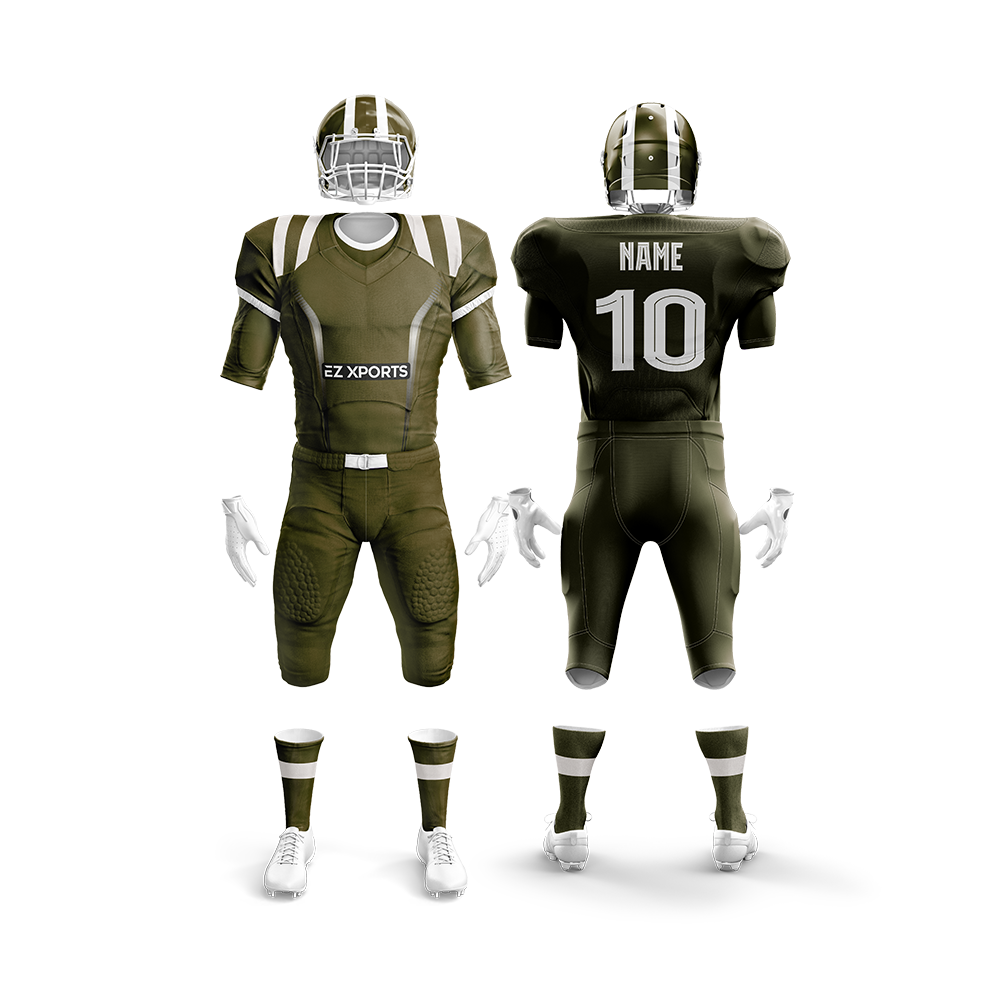 Custom American Football Uniform AF-9 Image -5